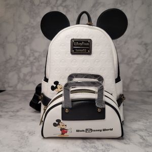 Loungefly Disney World 50th Anniversary Vault Collection Mini Backpack